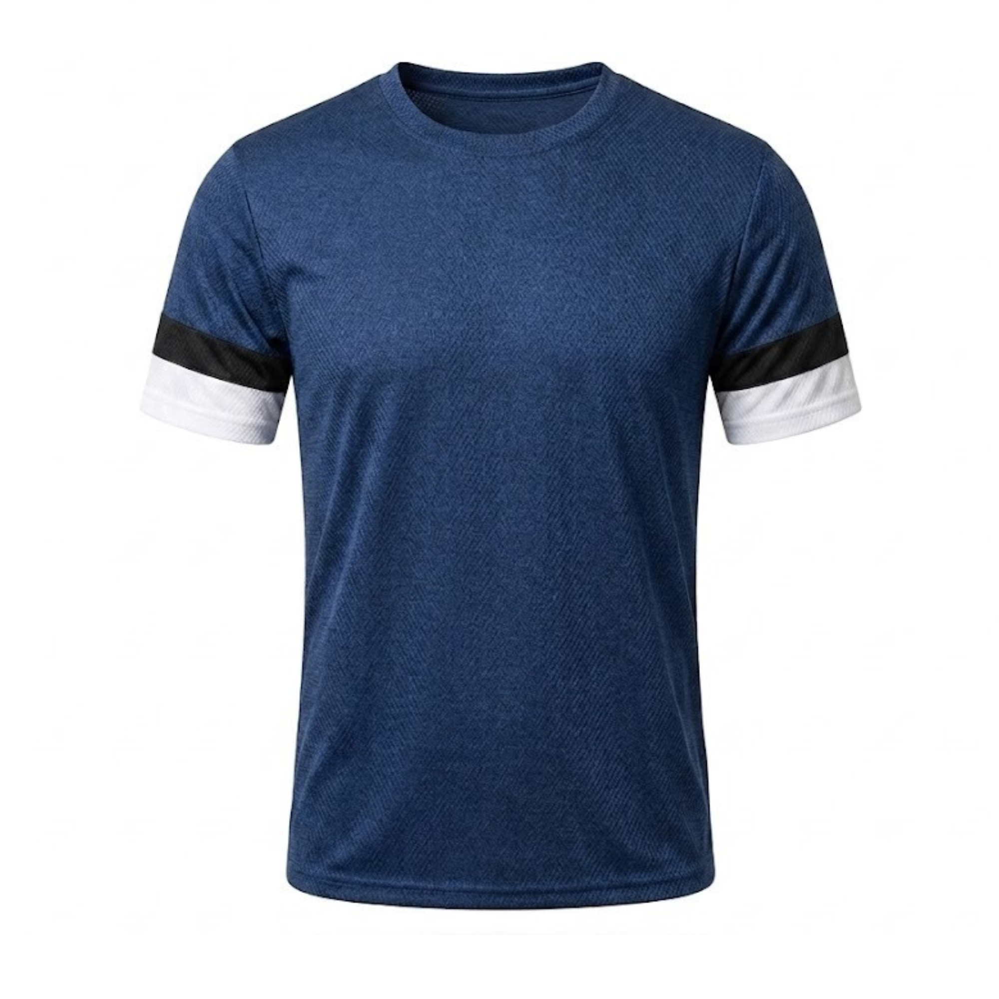 STRIPE-CORE NAVY DRYFIT T-SHIRT