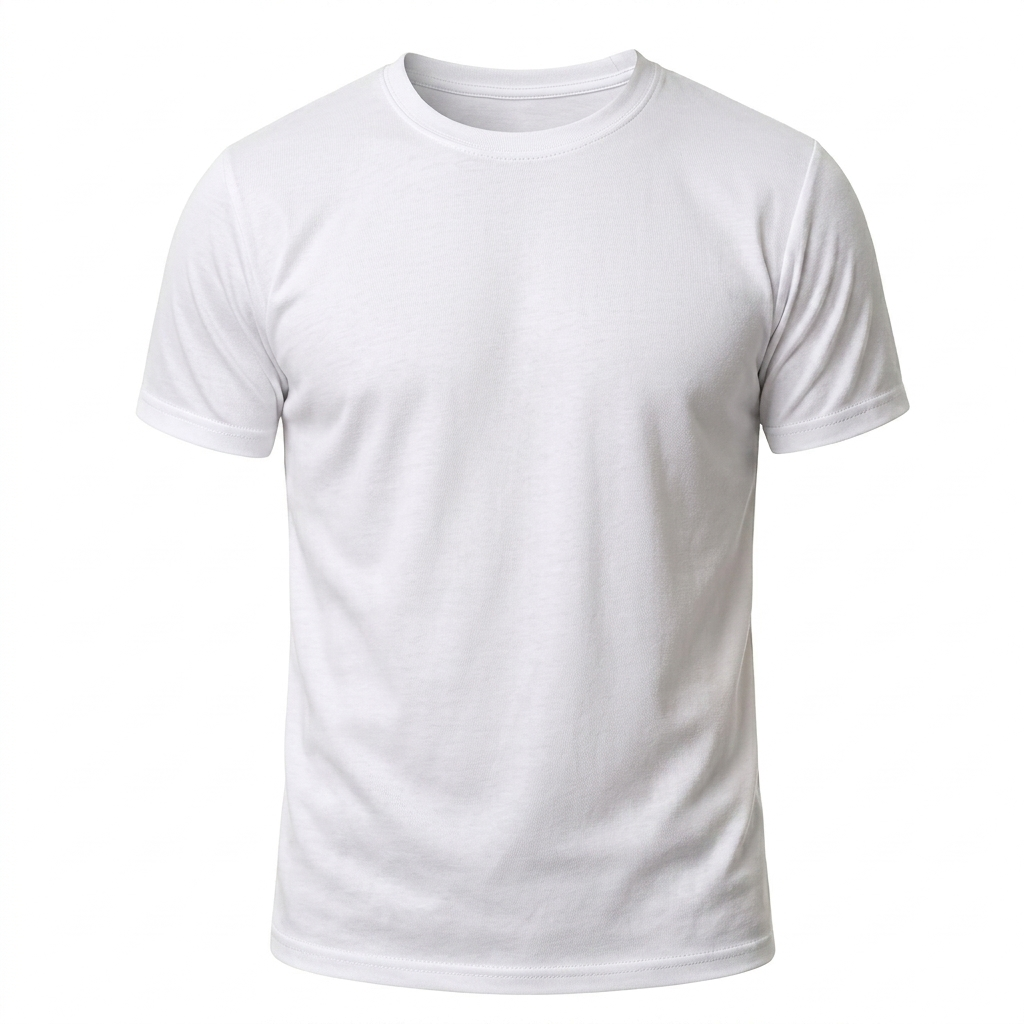 MASH WHITE DRYFIT TSHIRT