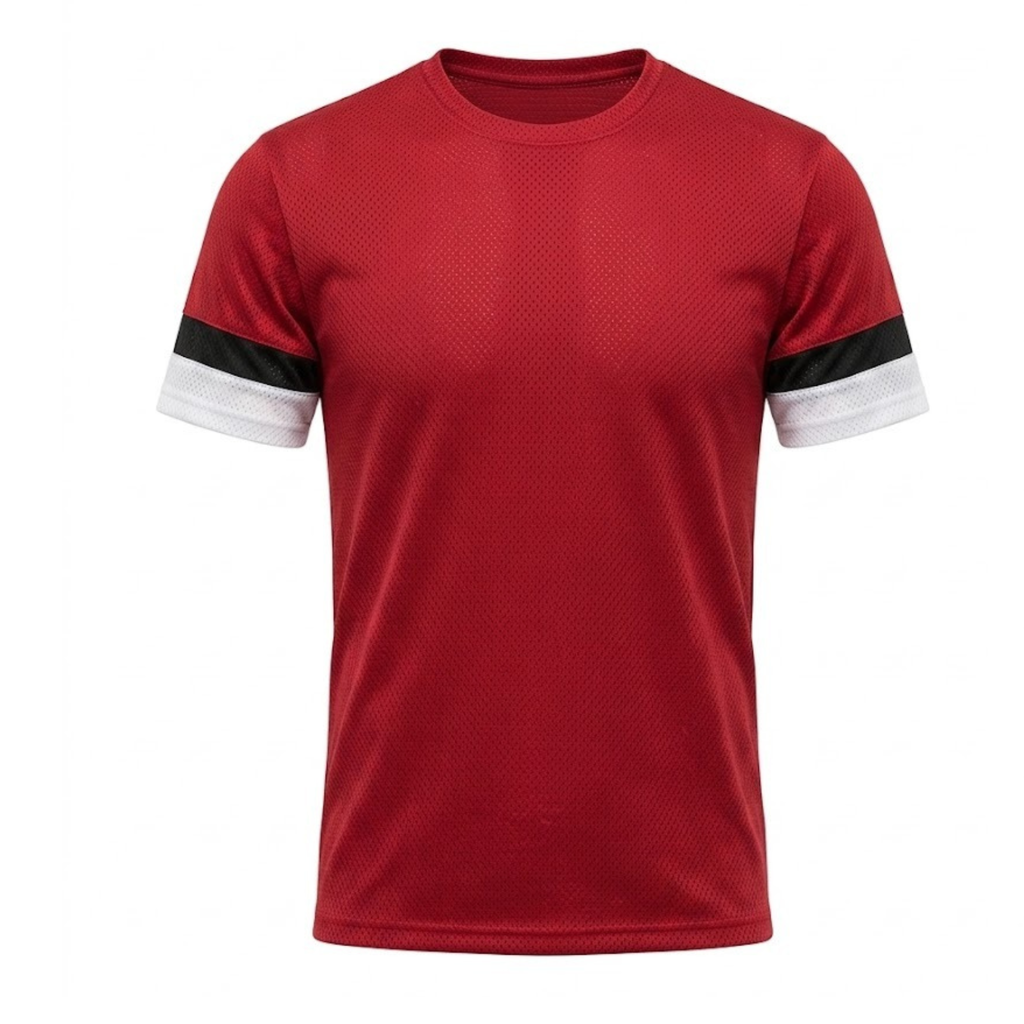 STRIPE-CORE RED DRYFIT T-SHIRTS