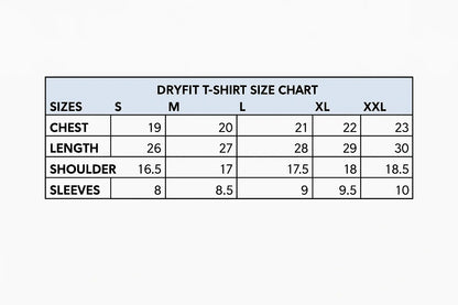 MASH BLACK DRYFIT T'SHIRT
